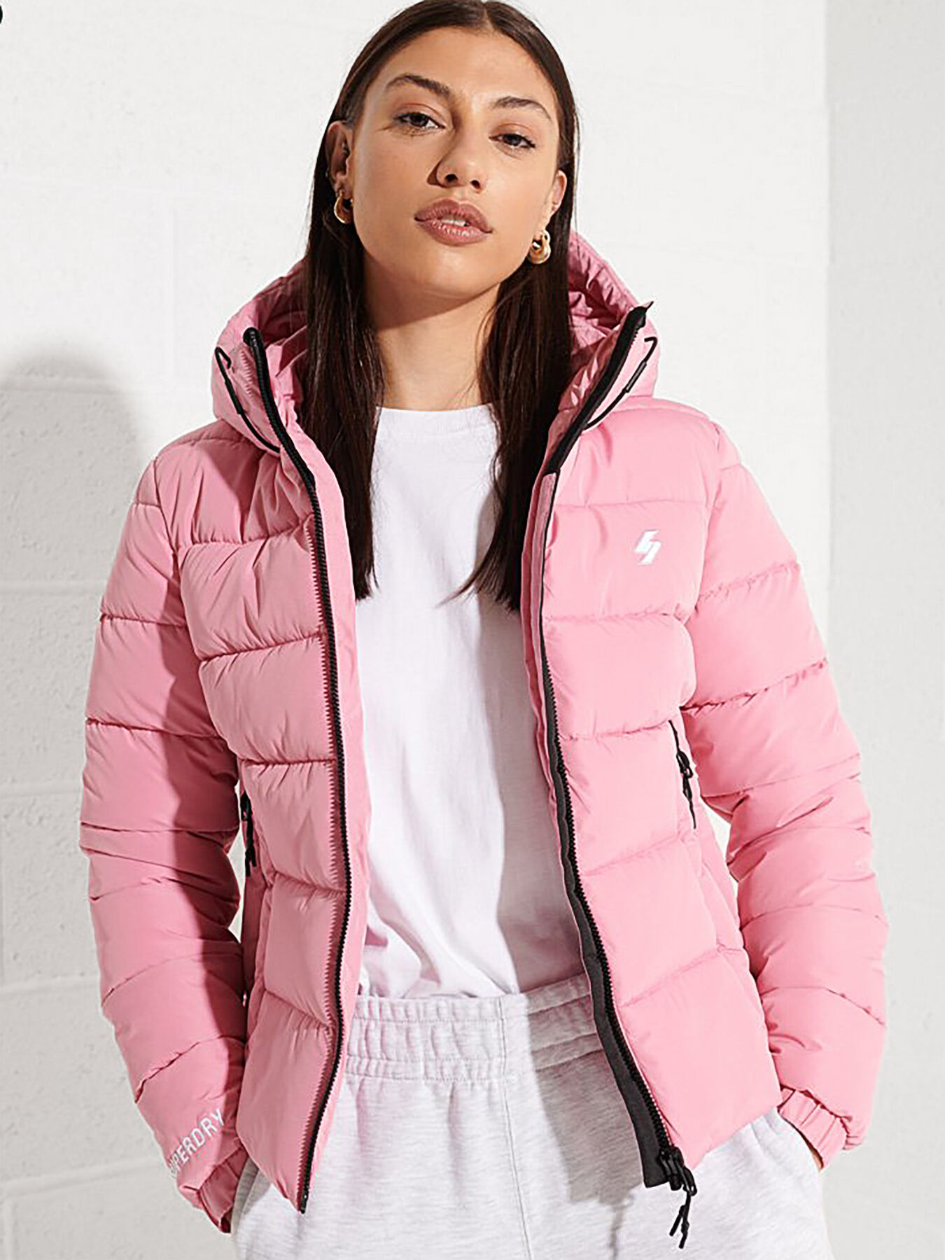 Hooded puffer jacket brand SUPERDRY Globalbrandsstore en