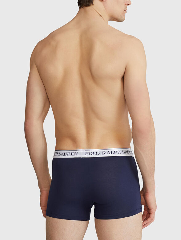Set of three pairs of boxers with logo - 2
