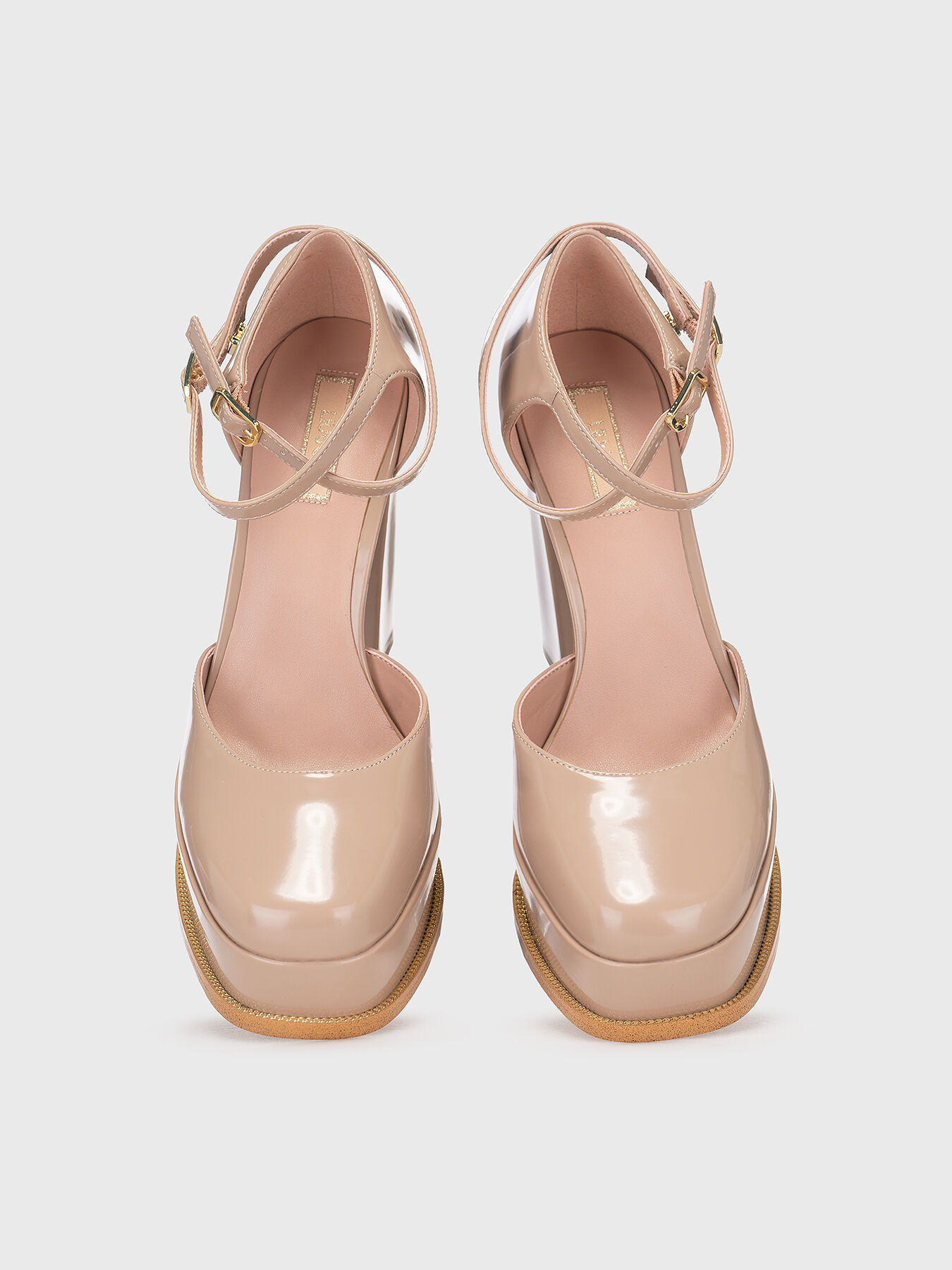NAIRA 05 block heel shoes brand LIU JO — Globalbrandsstore