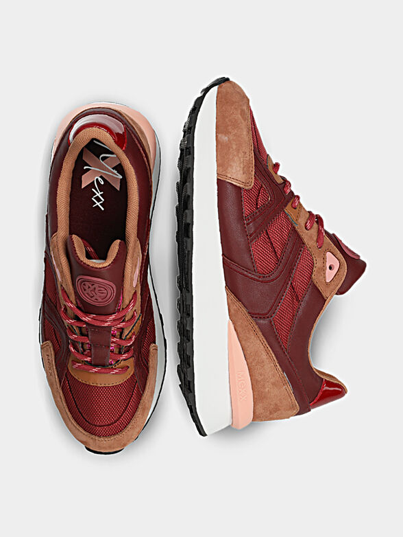 JUNA 2 sports shoes in bordeaux color - 6