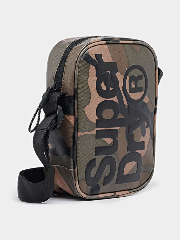 Crossbody bag with embossed logo accent - 2