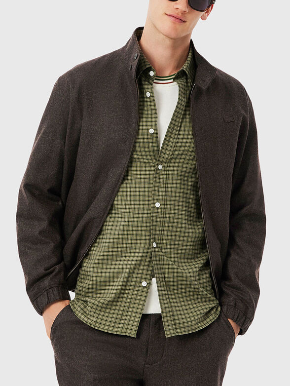 Wool blend jacket  - 1