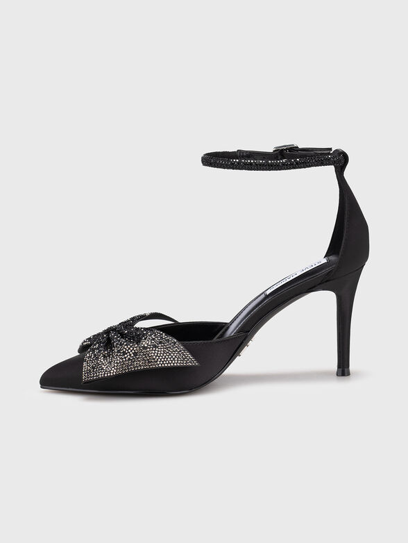 Heeled shoes with rhinestones - 4