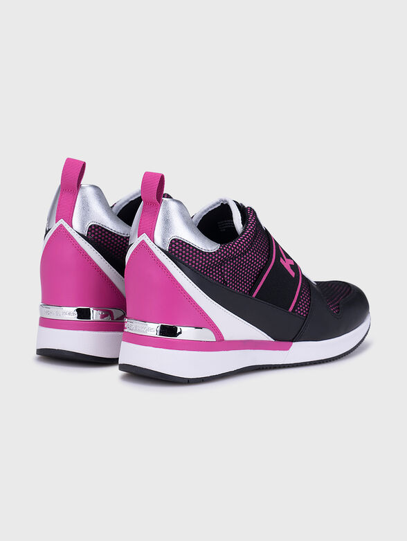 MAVEN slip on sneakers with multicolor accents - 3