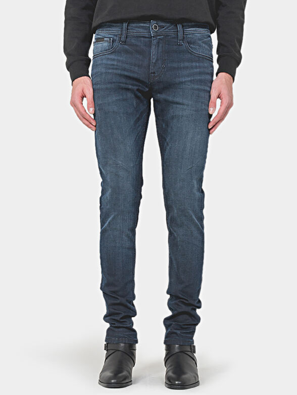GEEZER Slim fit jeans in blue color - 1