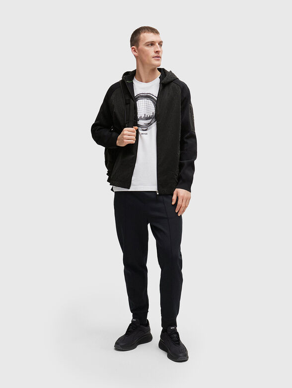 Black hooded sweatshirt  - 2