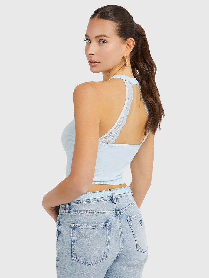 TORI black top with accent back - 3