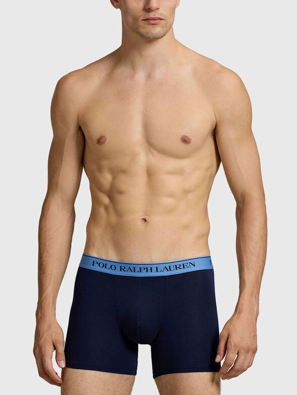 Set of three pairs of boxer with logo - 2