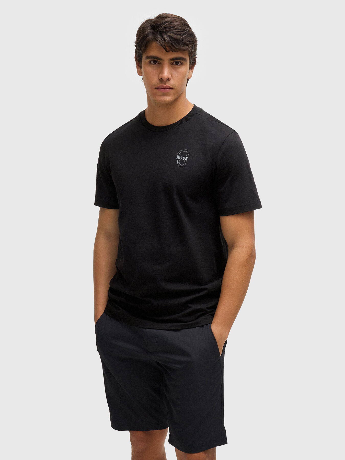 【関税込み】BOSS ブラック Seasonal Rear Print Tシャツ hbna50510218_001_350?wid=1980&