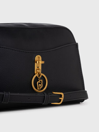 Back crossbody bag with logo detail  - 4