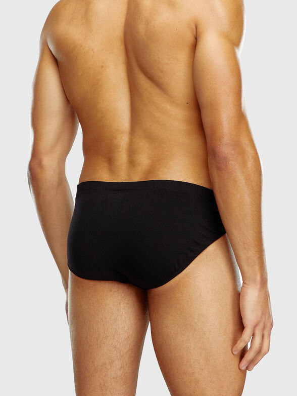 Set of three pairs of briefs in black - 3