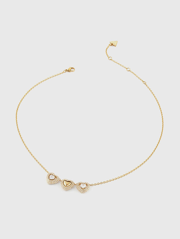 TRIPLE HEARTS necklace - 1