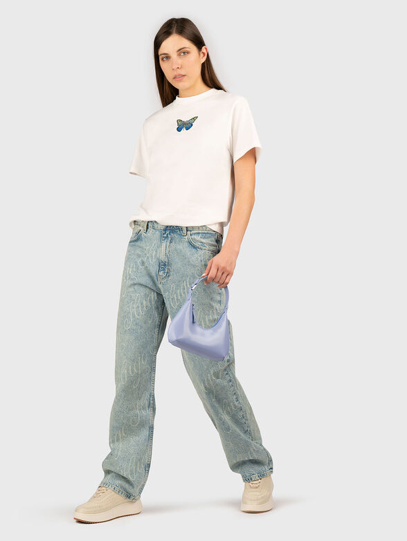 Cotton T-shirt with accent logo - 2