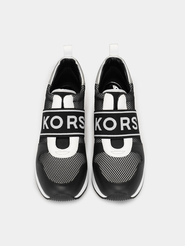 MAVEN black sneakers with white accents - 6
