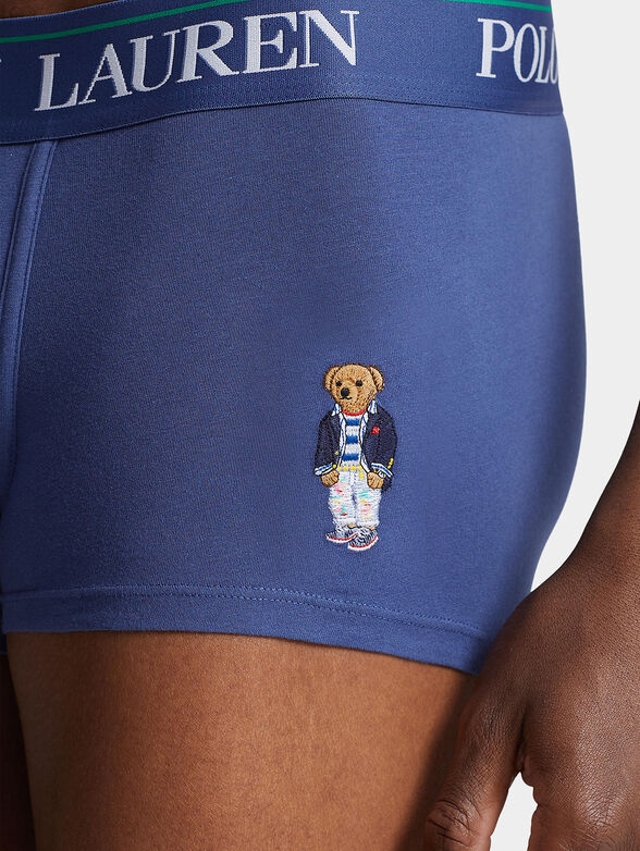 Trunks in blue color - 4