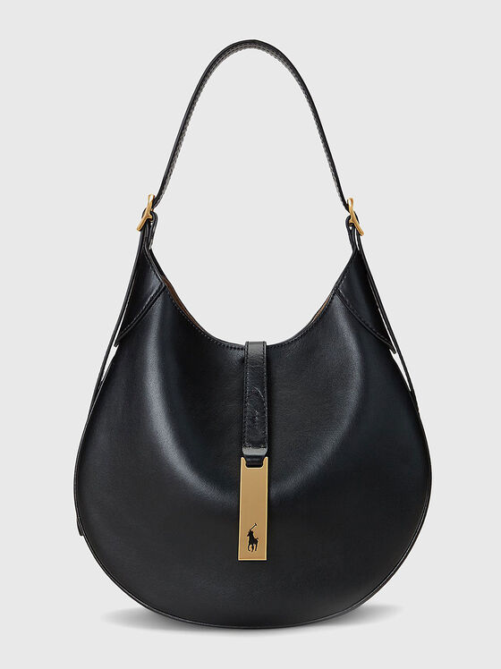 Leather bag with long strap - 1