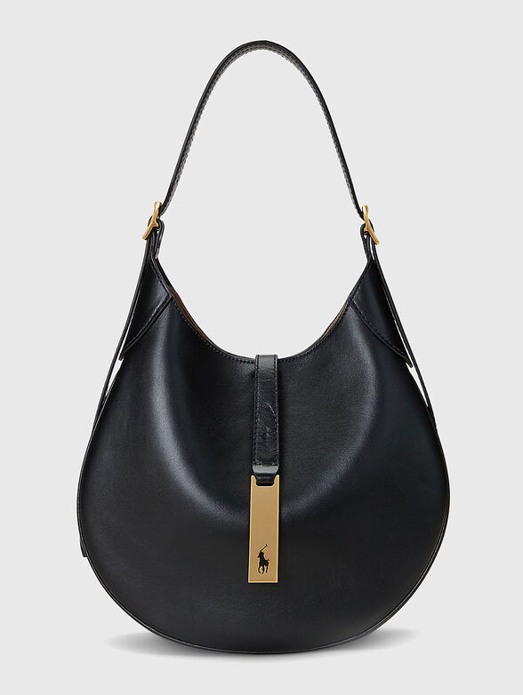 Leather bag with long strap - 1
