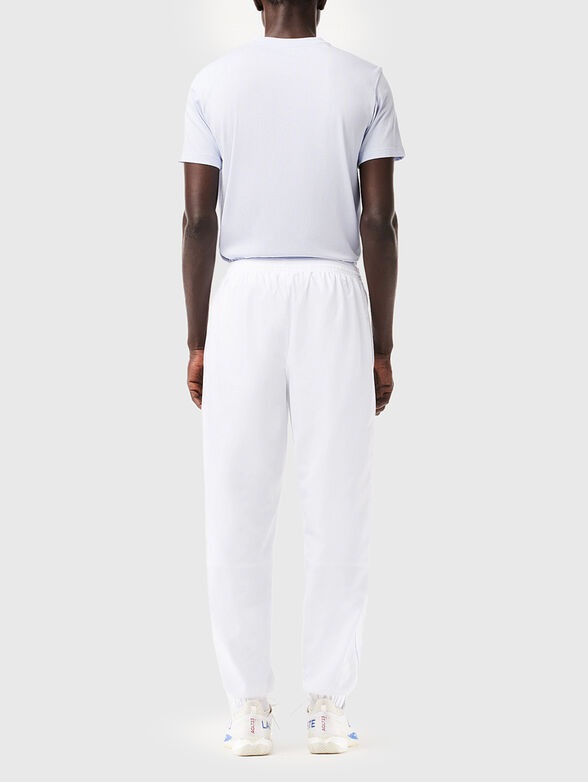 Sports trousers with logo detail  - 2