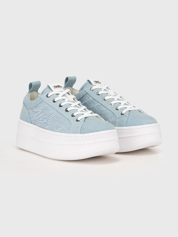 KOBO denim sports shoes - 2