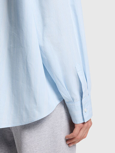 Striped shirt with pockets - 5