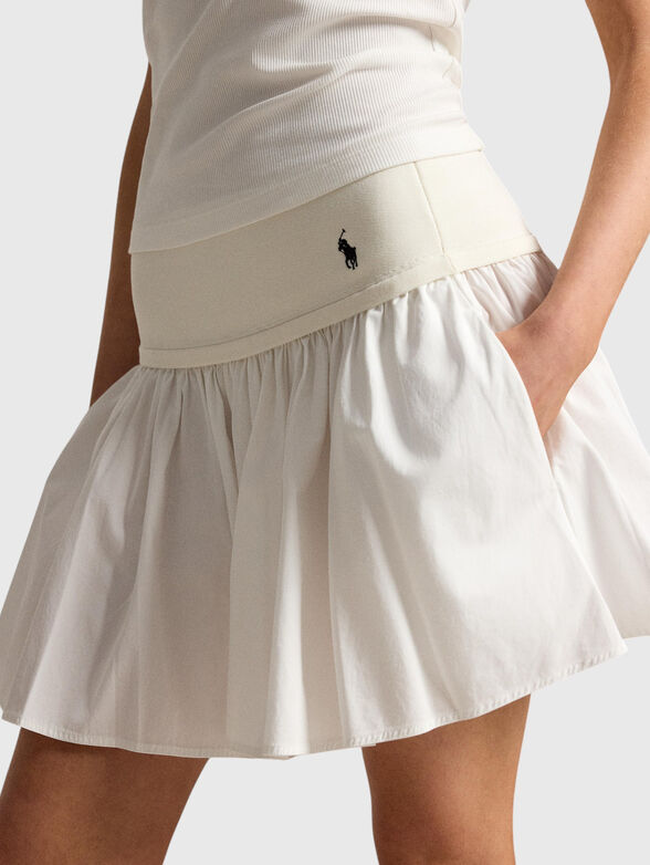 Mini skirt with logo - 3