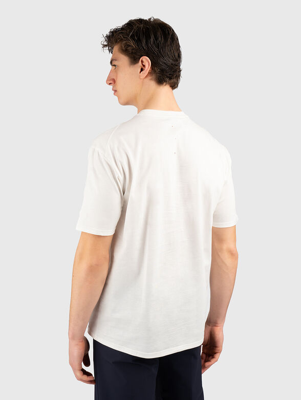 White cotton T-shirt - 3