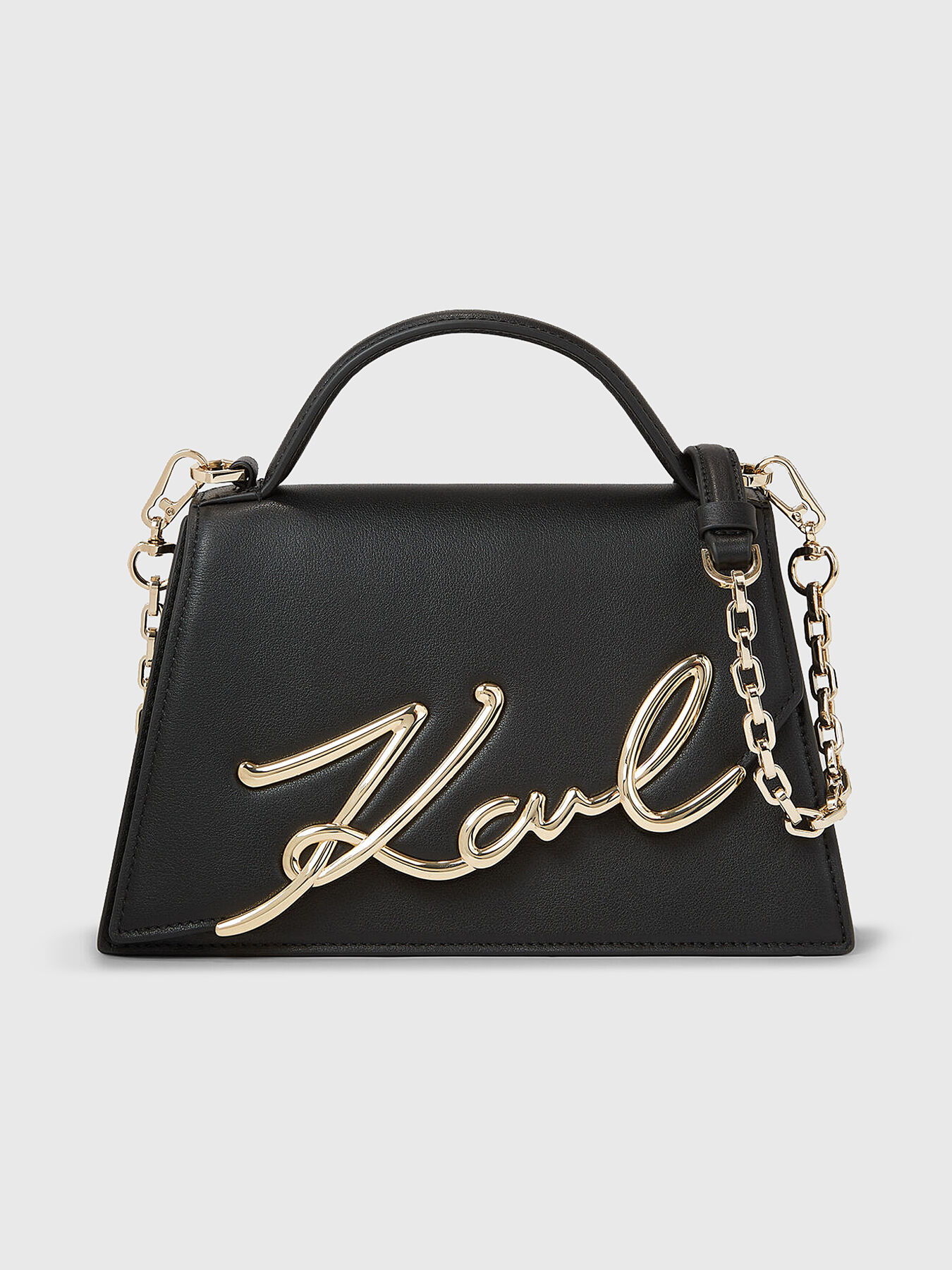 K SIGNATURE 2.0 crossbody bag in leather brand Karl Lagerfeld Globalbrandsstore en