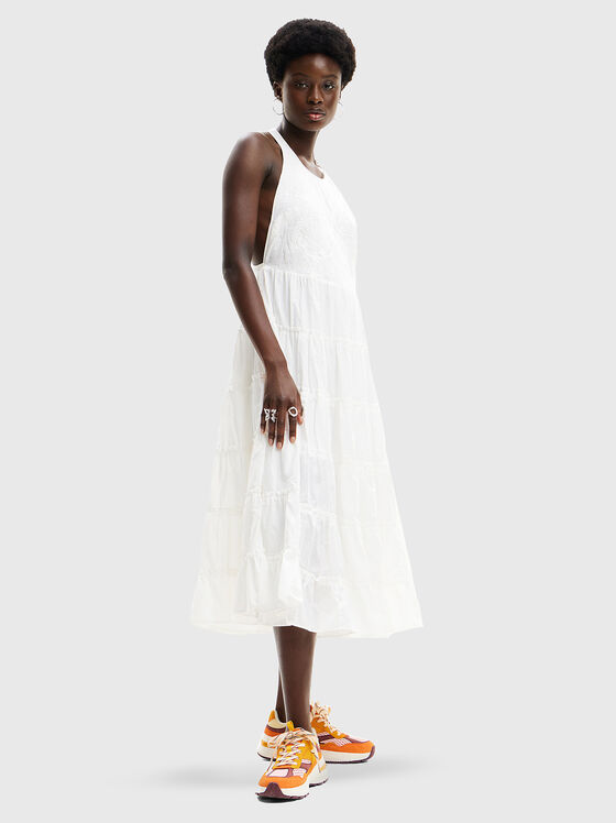 White cotton dress - 1