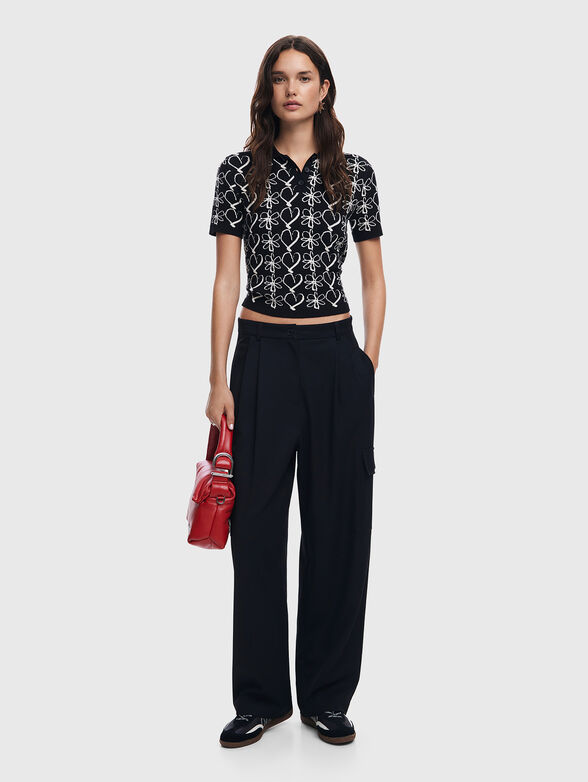 M. CHRISTIAN LACROIX short sleeve sweater - 2