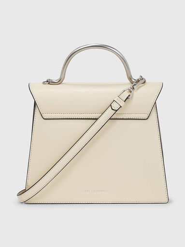 K/ARCHIVE FAN black leather bag - 3