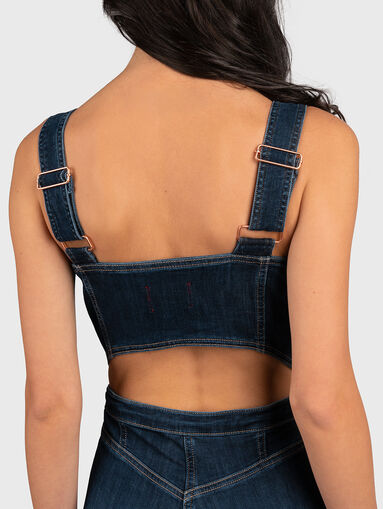REINA denim jumpsuit - 5