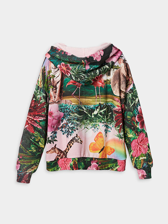 AGATA tropical sweatshirt - 4