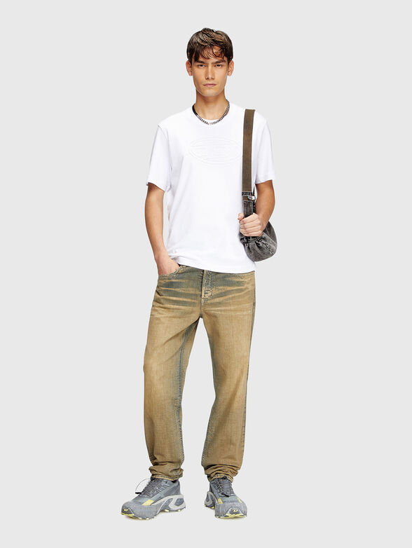 T-ADJUST-BIGOVAL black cotton t-shirt with logo  - 2