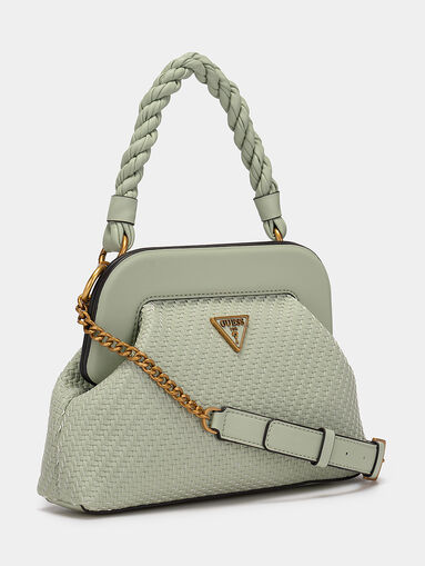 HASSIE crossbody bag in pale green color - 4