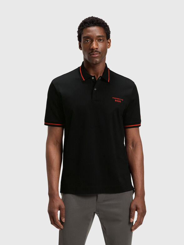 PORSCHE X BOSS cotton polo shirt - 1