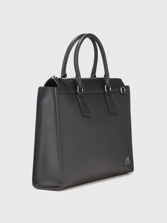 Leather bag with long strap - 4