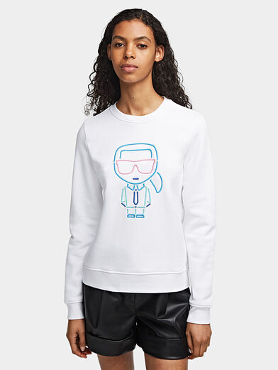 Sweatshirt with 3D logo detail - 1