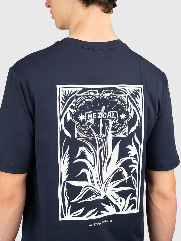 Blue t-shirt - 4