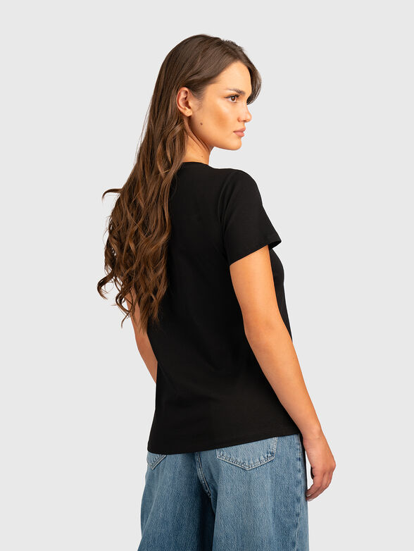Cotton T-shirt with logo - 3