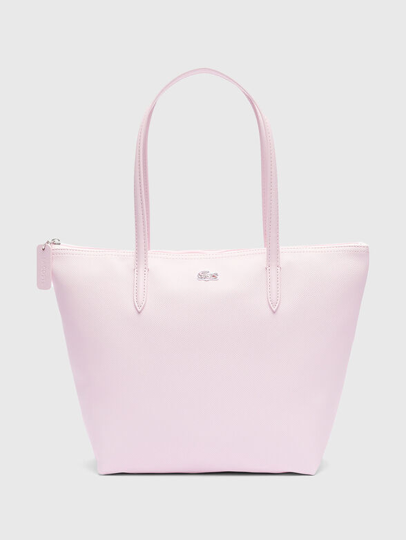 Black tote bag with logo - 1