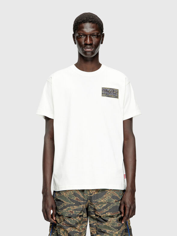 T-NORM-T3 cotton T-shirt with logo embroidery - 1