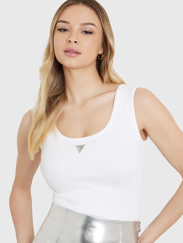Ribbed tank top - 4