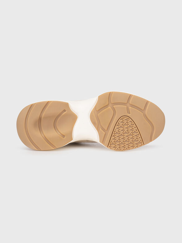 ZUMA logo detail sneakers in leather  - 5