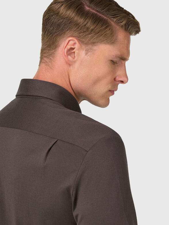 Cotton blend shirt  - 4