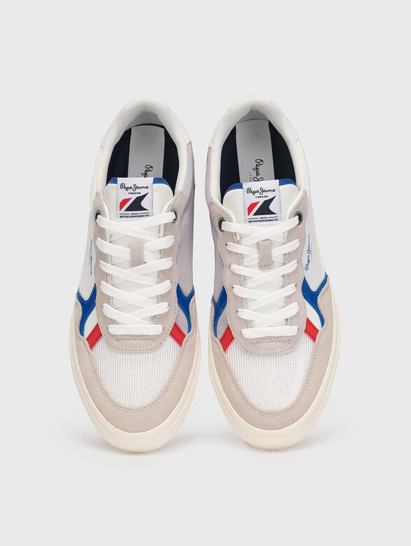 KENTON sneakers with leather details - 6