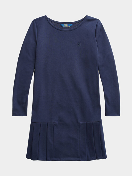 Рокля с бродирано лого - 1