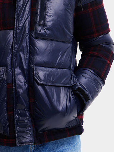 BERNARD blue padded jacket - 4