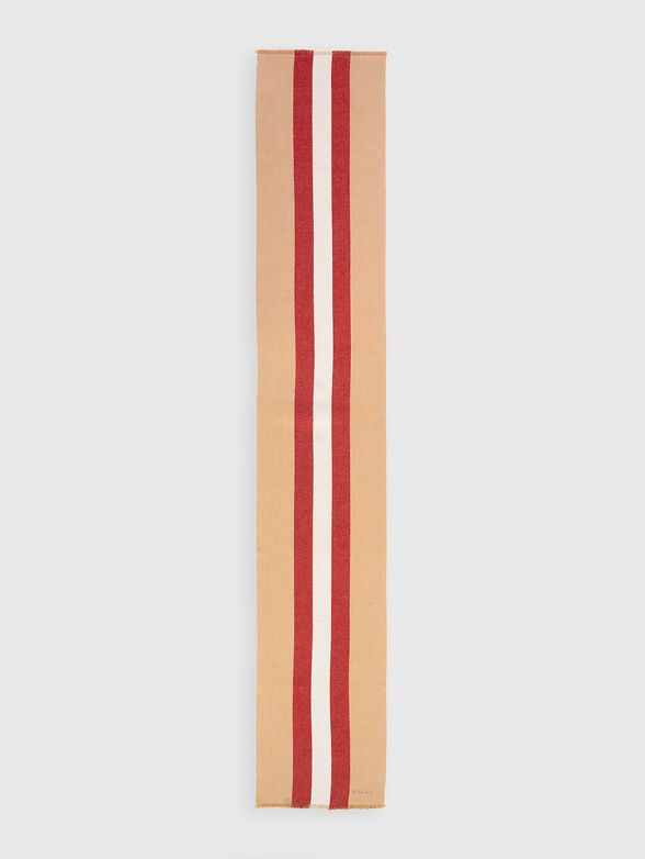 Scarf with Contrasting Trim - 2