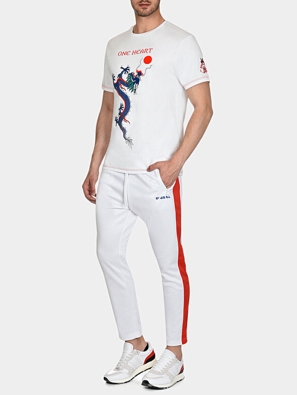 TS019 T-shirt with dragon prints - 2