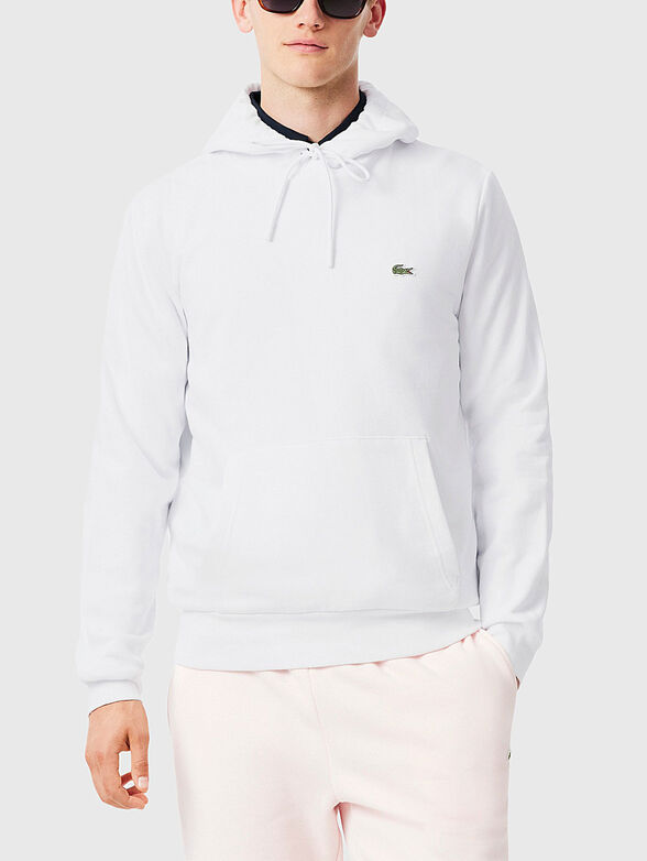 Cotton fleece hoodie - 1